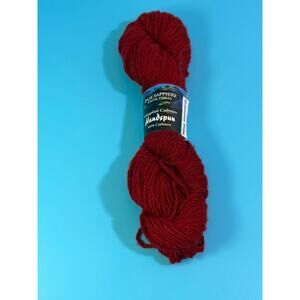Jade Sapphire Handspun Crimson Tide Cashmere Yarn 50g Red Worsted Scotland